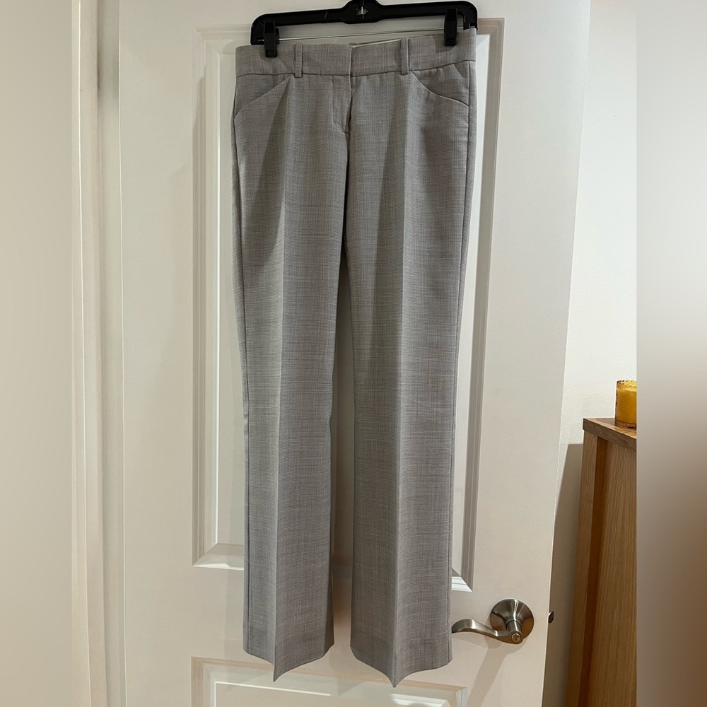 Theory gray suit pant (long) size 2